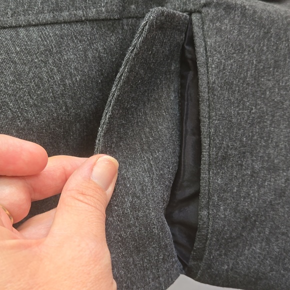 Banana Republic Charcoal Double-Breasted Blazer Pockets Career Office Profession - Picture 4 of 9